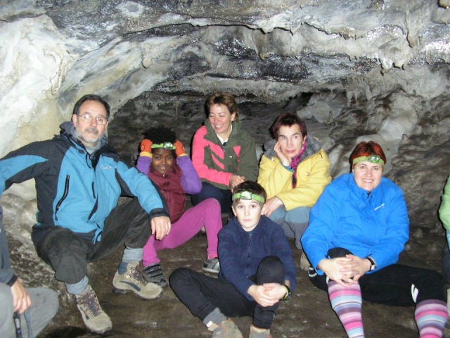 Experiencia de espeleologia